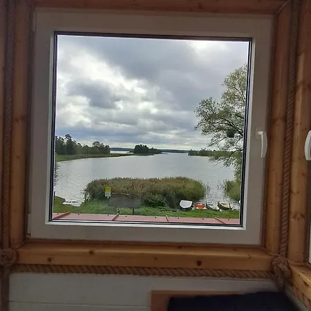 Vakantiehuis Mazurska Latarnia Na Prywatnej Plazy Tuz Przy Linii Brzegowej Pomost Stawy Gospodarstwo Pasieka *