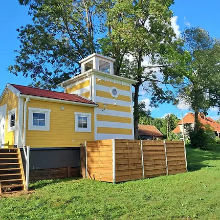 Dom wakacyjny Mazurska Latarnia Z Prywatną Plażą I Stawem