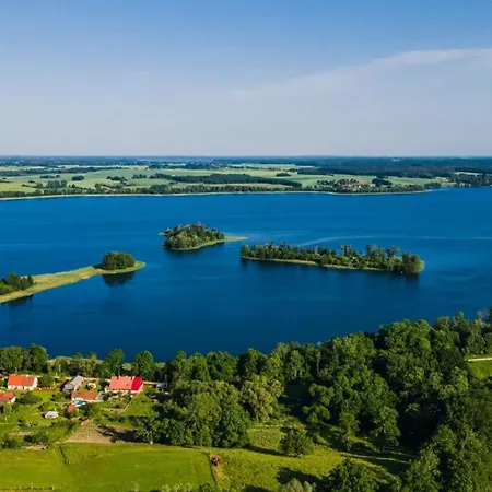 Mazurska Latarnia Na Prywatnej Plazy Tuz Przy Linii Brzegowej Pomost Stawy Gospodarstwo Pasieka بيت للعطل
