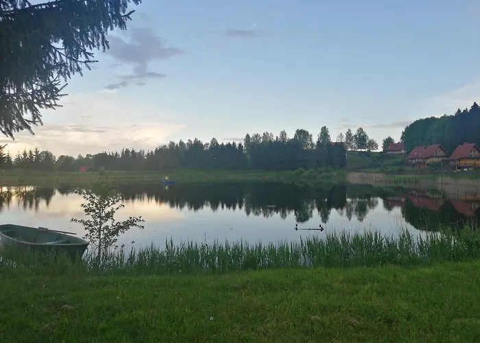 Дом отдыха Mazurska Latarnia Na Prywatnej Plazy Tuz Przy Linii Brzegowej Pomost Stawy Gospodarstwo Pasieka